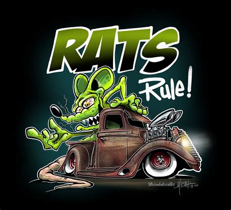 cartoonedtees — rats rule