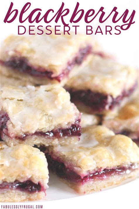 easy blackberry pie bars recipe fabulessly frugal