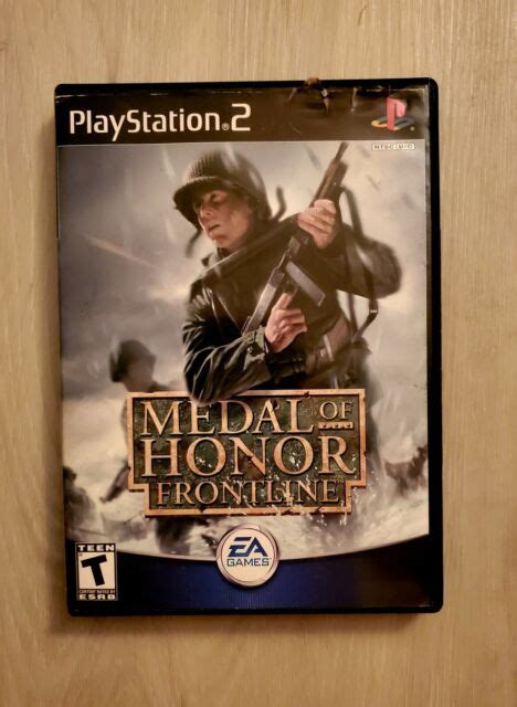 Medal Of Honor Frontline Playstation 2 Ps2 Action Adventure Video