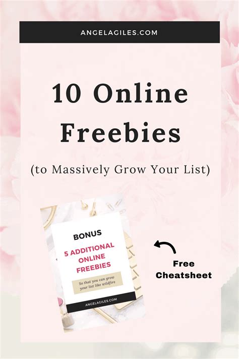 Don T Miss Out 10 Must Have Freebies To Enhance Your Life