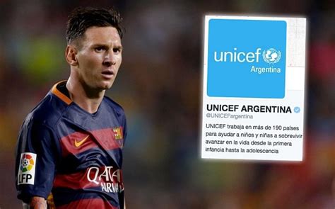 Leo Messi Makes Huge Donation To Unicef