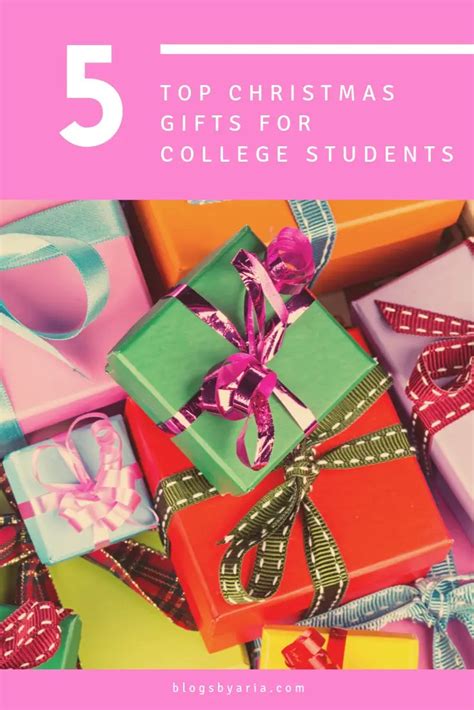 Top 5 Christmas Gifts for College Students  Blogs by Aria