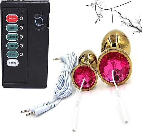 Best Seller Hot Sales Sex Toys Love Gold Anal Sex Toys Electric Shock