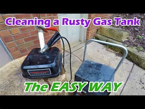 Gas tank model photo blend (photo not mine). How to Clean a Rusty Gas Tank With Electrolysis - YouTube