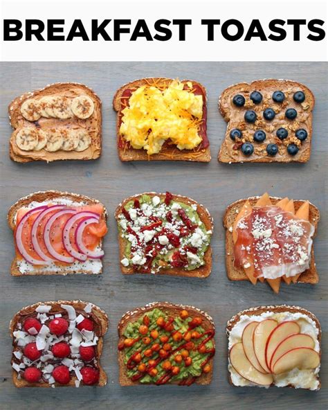 Toast Recipe Breakfast Yummy Breakfast Fruit Breakfast Healthy Breakfast Toast Delicious