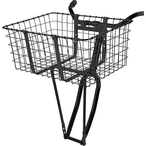 Wald 157gb Front Giant Delivery Basket Gloss Black In Tree Fort Bikes
