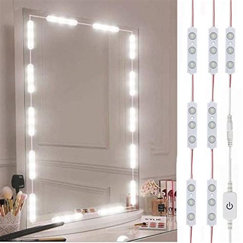 Lphumex Led Vanity Mirror Lights Hollywood Style Vanity Make Up Light 10ft Ultra Bright White