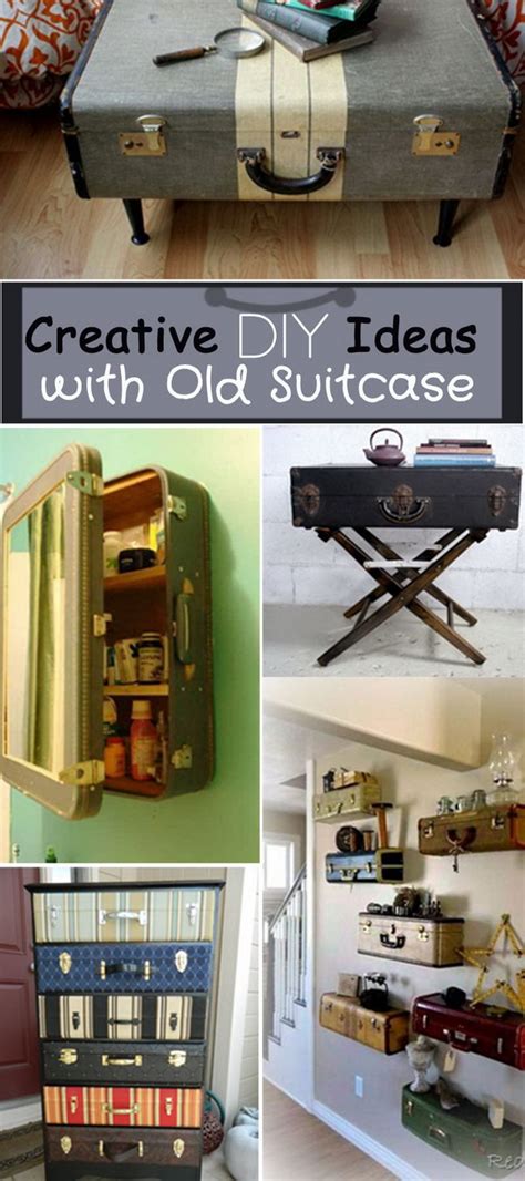 Creative Diy Ideas With Old Suitcase Hative