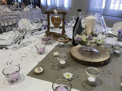 Pour une annonce aussi importante que celle de votre mariage, chaque détail est important. Décoration de table pour Mariage Thème "Champêtre Parme ...