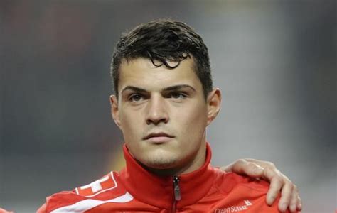 Hlv deschamps khiêm tốn trước trận gặp đt thụy sĩ. Granit Xhaka hairstyle and haircuts pictures