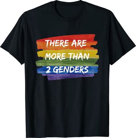 there are more than 2 genders t shirt uk fashion