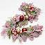Blush Christmas Garland Wreaths Garlands & Swags  Brylane Home