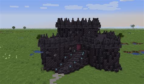 My First Attempt At A Blackstone Fortress Thoughts Minecraft
