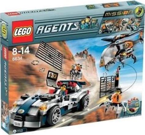Lego Agents 8634 Turbocar Chase Mattonito