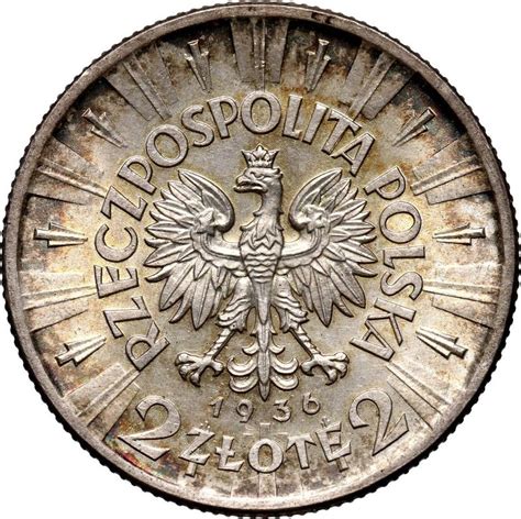 2 Zlote 1936 Jozef Pilsudski Poland Coin Value