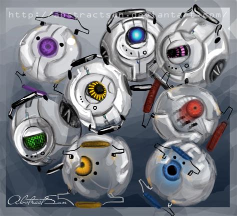 Portal Personality Cores By Abstractsun On Deviantart