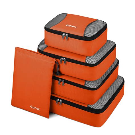 Gonex Packing Cubes 5 Set Travel Luggage Organizer Review