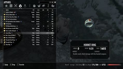 Parry King Chaos Dagger And Hornet Ring At Skyrim Nexus Mods And