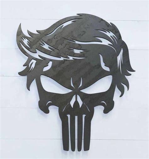 Fast shipping and made in the usa! Trump Punisher Skull in 2020 | Punisher skull, Punisher ...