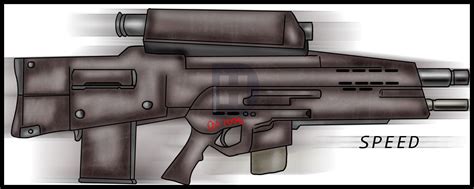 How To Draw An Assault Rifle Step By Step Drawing Guide By