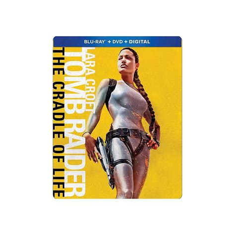 Lara Croft Tomb Raider The Cradle Of Life Ltd Steelbook Blu Ray