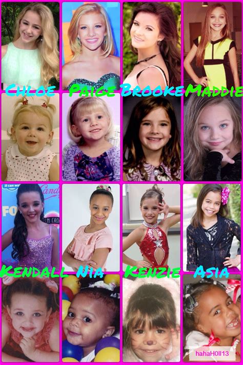 Dance Moms Collage By Hahah0ll13 Look How Theyve All Grown Up Chloe