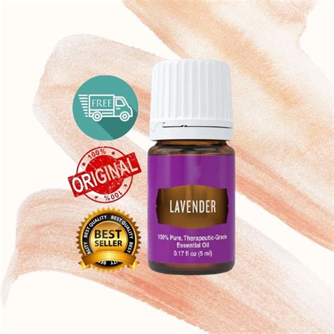 Original Lavender Essential Oil Young Livings 5ml Shopee Malaysia