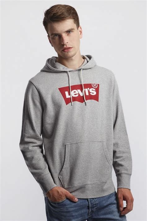 Women's graphic sport sweatshirt hoodie. Bluza z kapturem Levi's Graphic Hoodie - 194910037 ...