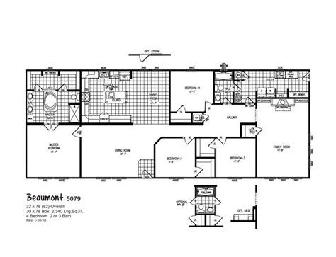 Floor plans of timber ridge apartments in oak creek, wi. Beaumont 5079 | Oak Creek Homes | Modular home floor plans, Modular home plans, Basement house plans