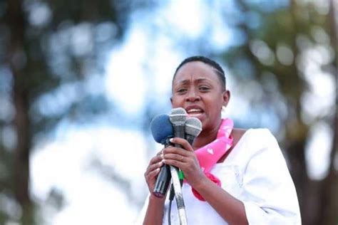Sabina Chege Shouted Down Infront Of Ruto Ke