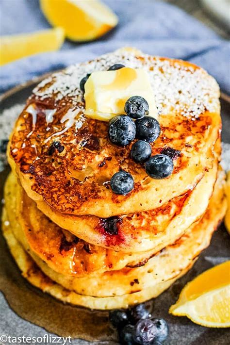 Three ingredient cottage cheese pancakes are a childhood favorite of mine. Cottage Cheese Pancakes with Blueberries {Homemade Pancake ...