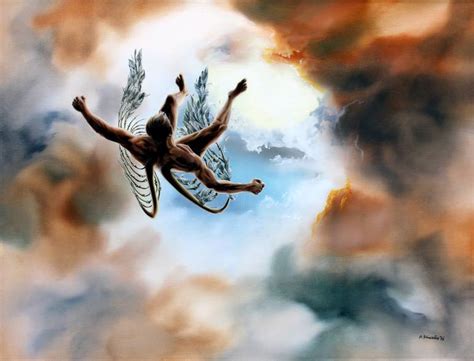 The Flight Of Icarus Painting At PaintingValley Com Explore