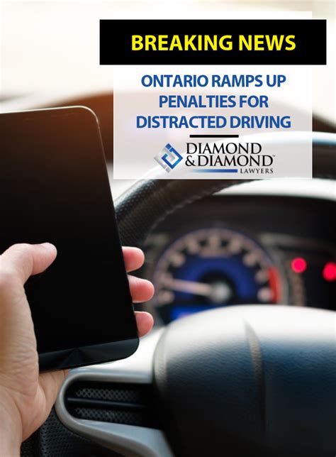 Ontario Ramps Up Penalties For Distracted Driving Distracted Driving