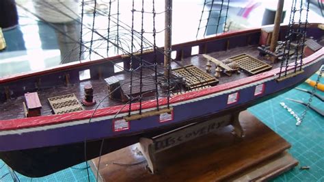 Wooden Model Ship Build Part 8 Youtube