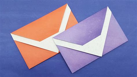 Easy Paper Envelope Making Tutorial Without Glue And Tape Flickr