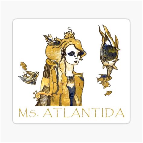 Ms Atlantida Sticker For Sale By Rva Tack Redbubble