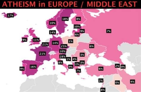 Bih On The World Map Of Atheism And Non Religious People
