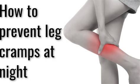 Reasons Why Your Legs Cramp Up At Night And How To Fix It