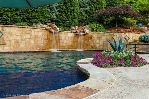 Water Features Atlantis Pools And Spas Llc
