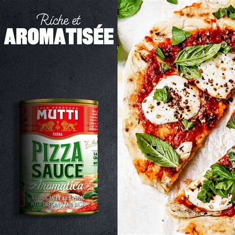 La Sauce Pizza Aromatica Mutti Est Une Riche Combinaison De Tomates 100