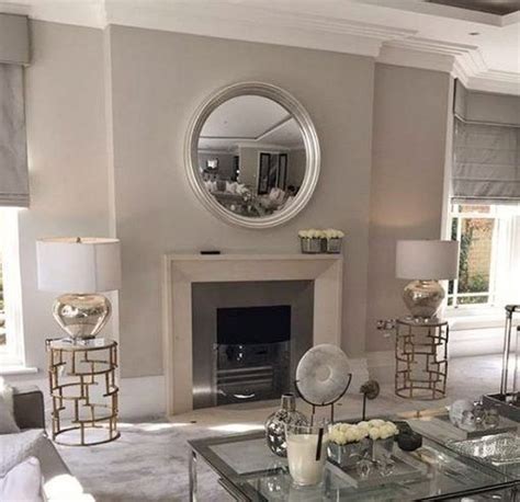 20 Round Mirror Over Fireplace Ideas You Can Try At Your Home Mirror