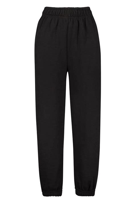 Basic Loose Fit Joggers Boohoo Black Joggers Outfit Womens Pajamas