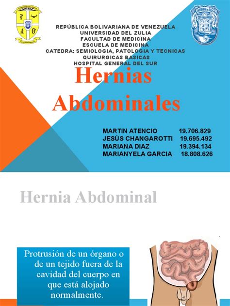 Hernias Abdominales Pdf Abdomen Enfermedades Y Trastornos