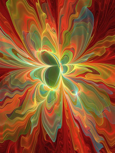 With a lot of Red Digital Art by Gabiw Art | Fine Art America
