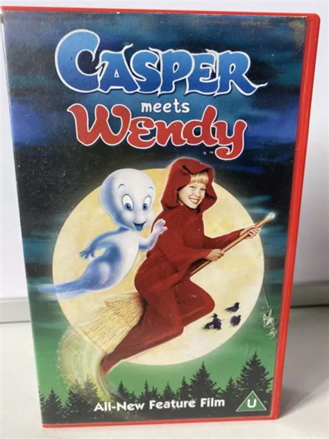 Casper Meets Wendy Vhssur 1998 Video Pal Feature Film Rated U £099