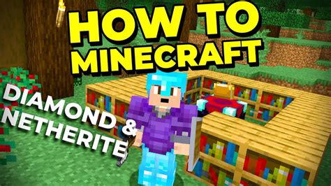 How To Minecraft Enchanted Netherite And Diamond Armor In 116 9 Youtube