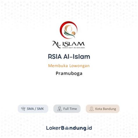 We did not find results for: Lowongan Kerja Pramuboga di RSIA Al Islam - LokerBandung.id