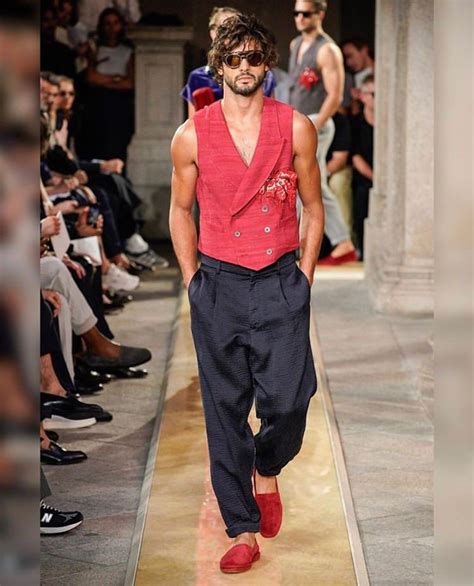Marlon Teixeira On Instagram “ Giorgio Armani Ss20 Fashion Show “grazie Mr Armani For Having