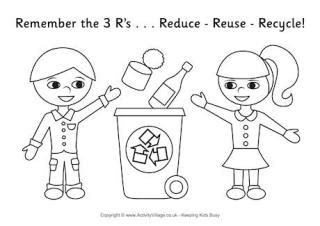 Save the our earth earth day coloring page for kids coloring. Recycling Colouring Pages