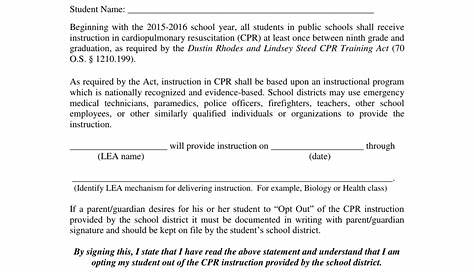 opt out sample letter